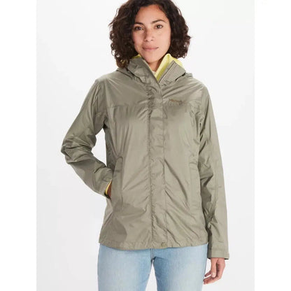 Women's PreCip Eco Jacket-Women's - Clothing - Jackets & Vests-Marmot-Vetiver-S-Appalachian Outfitters