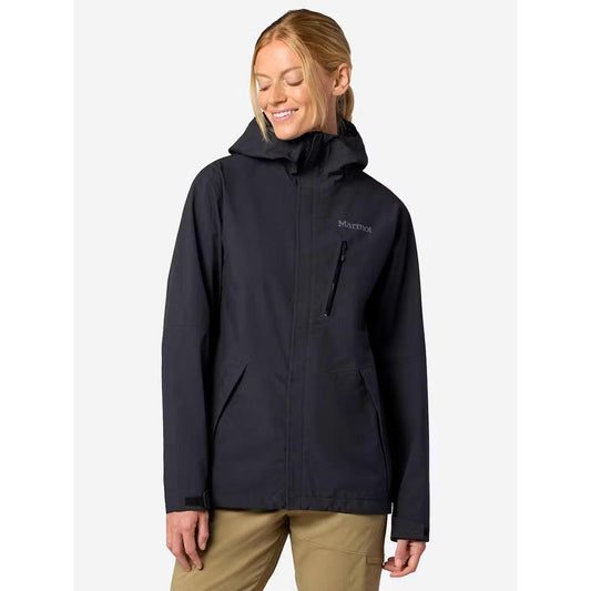 Marmot Women's PreCip Evo Pro Jacket-Women's - Clothing - Jackets & Vests-Marmot-Black-S-Appalachian Outfitters