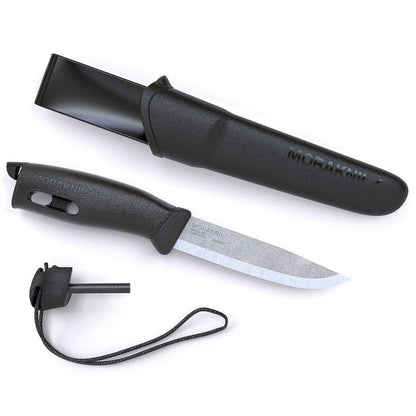 Morakniv-Companion Spark Knife - Black-Appalachian Outfitters