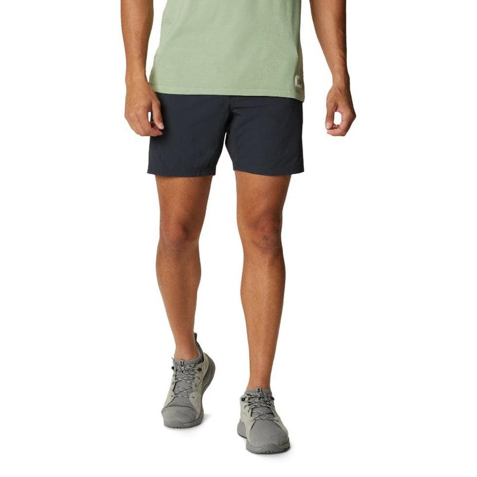 Men's Basin Trek Short-Men's - Clothing - Bottoms-Mountain Hardwear-Dark Storm-Regular-30-Appalachian Outfitters