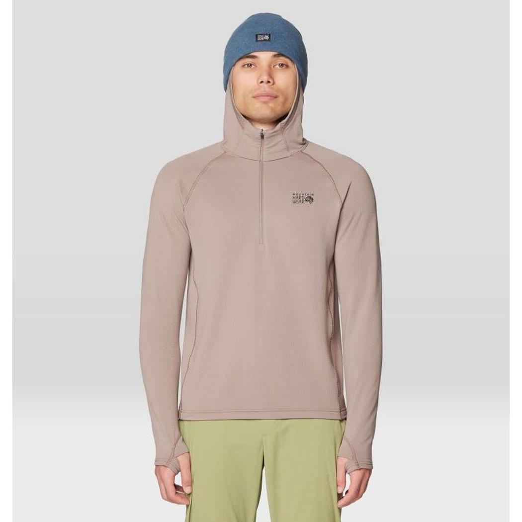 Mountain Hardwear Men's Crater Lake Heavyweight Half Zip Hoody-Men's - Clothing - Tops-Mountain Hardwear-Appalachian Outfitters