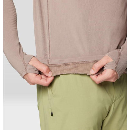 Mountain Hardwear Men's Crater Lake Heavyweight Half Zip Hoody-Men's - Clothing - Tops-Mountain Hardwear-Appalachian Outfitters