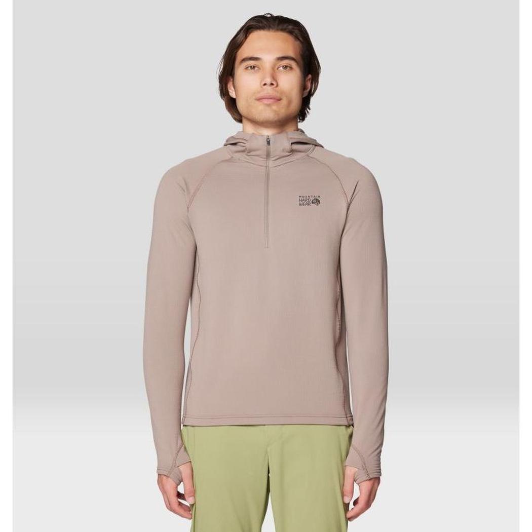 Mountain Hardwear Men's Crater Lake Heavyweight Half Zip Hoody-Men's - Clothing - Tops-Mountain Hardwear-Appalachian Outfitters