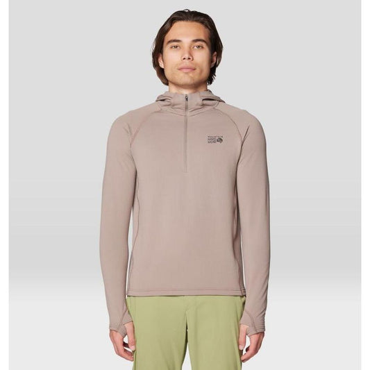 Mountain Hardwear Men's Crater Lake Heavyweight Half Zip Hoody-Men's - Clothing - Tops-Mountain Hardwear-Appalachian Outfitters