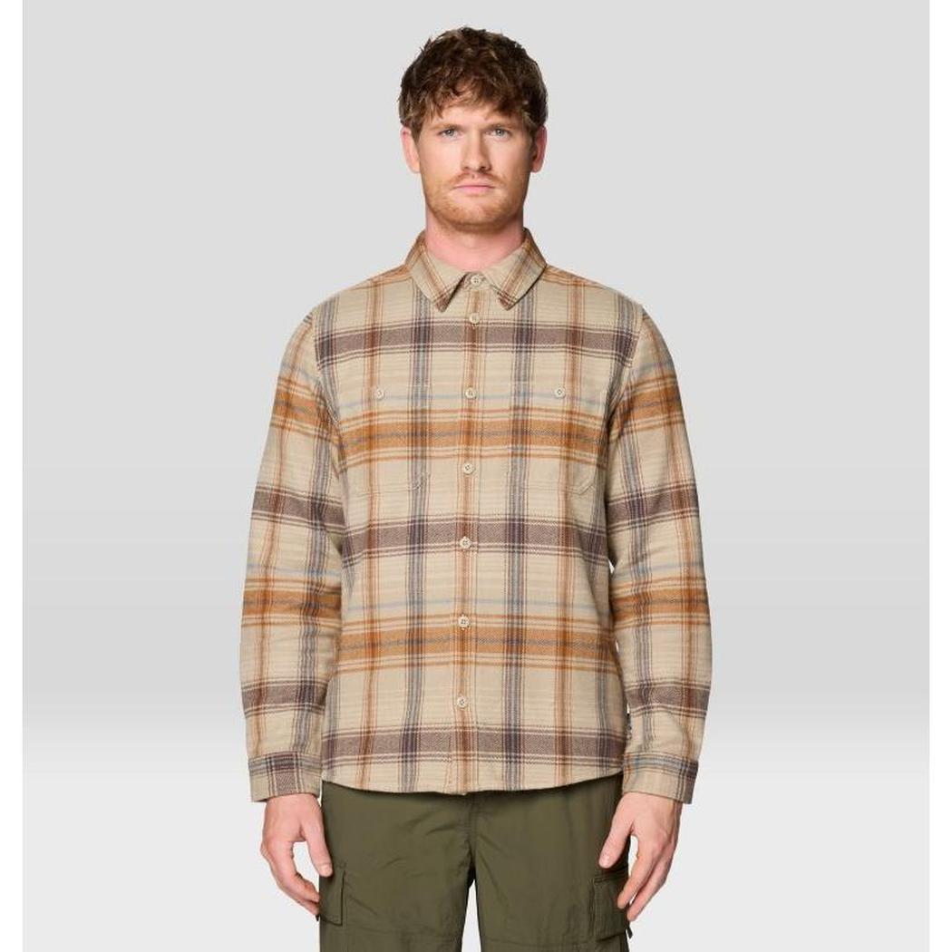 Mountain Hardwear Men's Plusher Long Sleeve Flannel-Women's - Clothing - Tops-Mountain Hardwear-Appalachian Outfitters