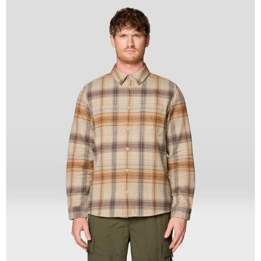 Mountain Hardwear Men's Plusher Long Sleeve Flannel-Women's - Clothing - Tops-Mountain Hardwear-Appalachian Outfitters