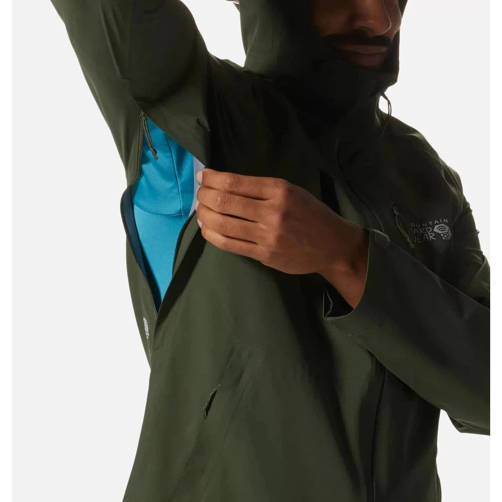 Mountain Hardwear Men's Stretch Ozonic Jacket-Men's - Clothing - Jackets & Vests-Mountain Hardwear-Appalachian Outfitters