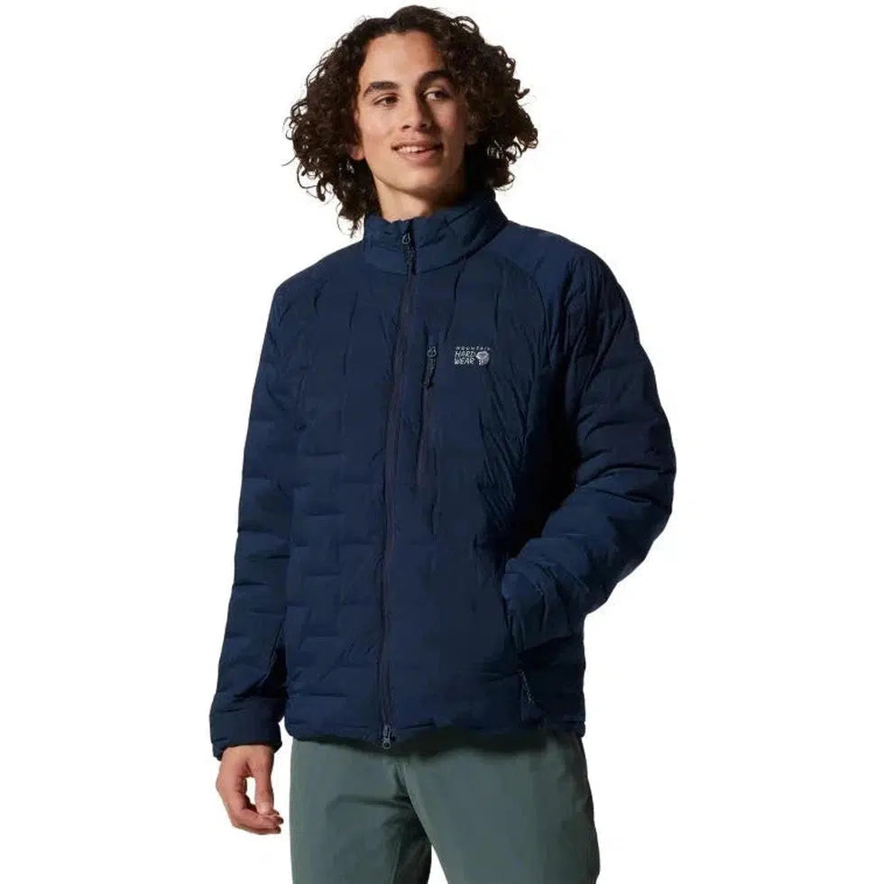 Men's Stretchdown Jacket-Men's - Clothing - Jackets & Vests-Mountain Hardwear-Hardwear Navy-M-Appalachian Outfitters