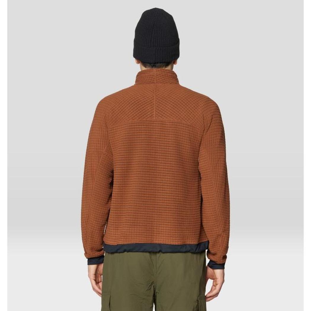 Mountain Hardwear Summit Grid Big Grid Half Zip-Men's - Clothing - Tops-Mountain Hardwear-Appalachian Outfitters