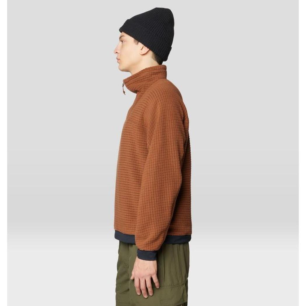 Mountain Hardwear Summit Grid Big Grid Half Zip-Men's - Clothing - Tops-Mountain Hardwear-Appalachian Outfitters