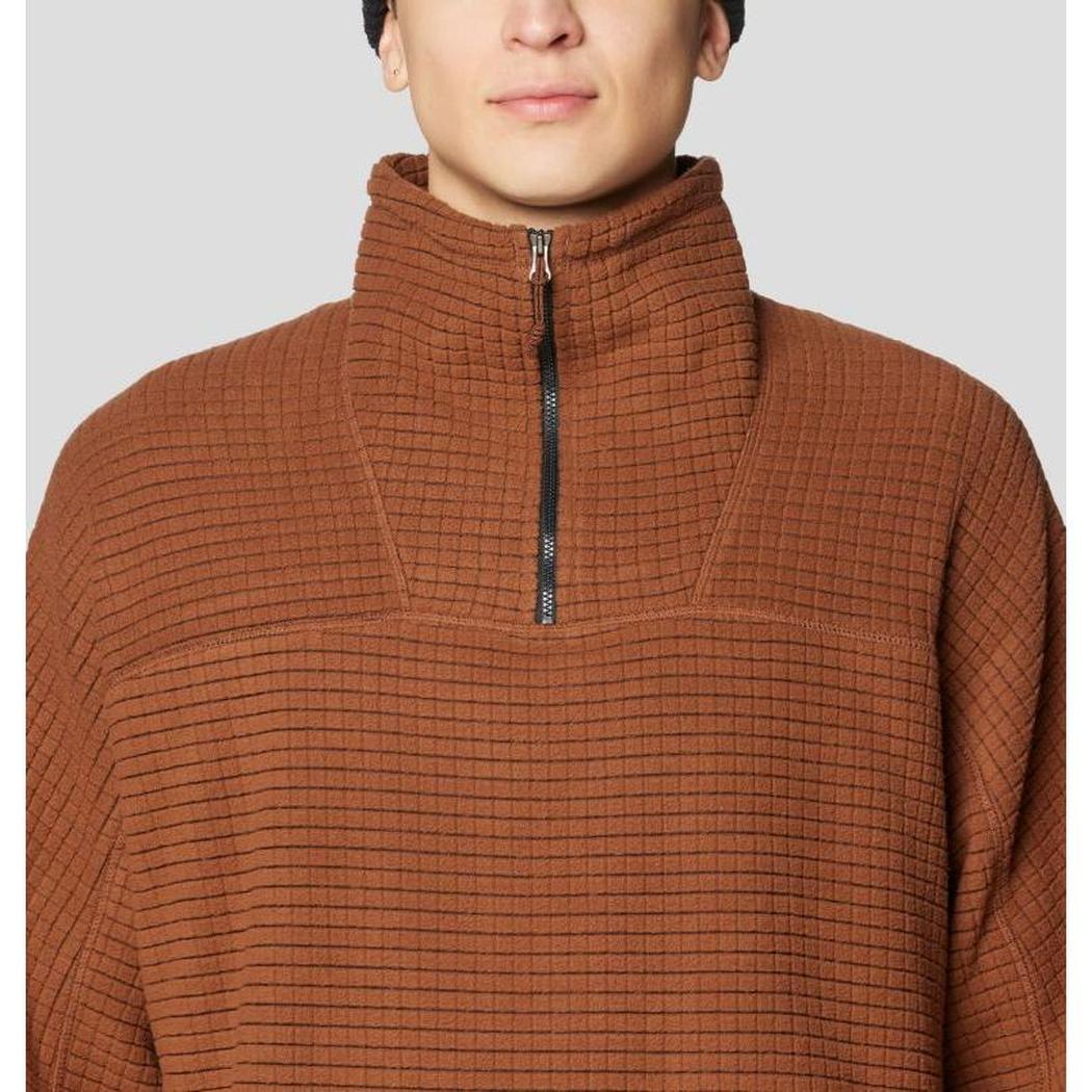 Mountain Hardwear Summit Grid Big Grid Half Zip-Men's - Clothing - Tops-Mountain Hardwear-Appalachian Outfitters