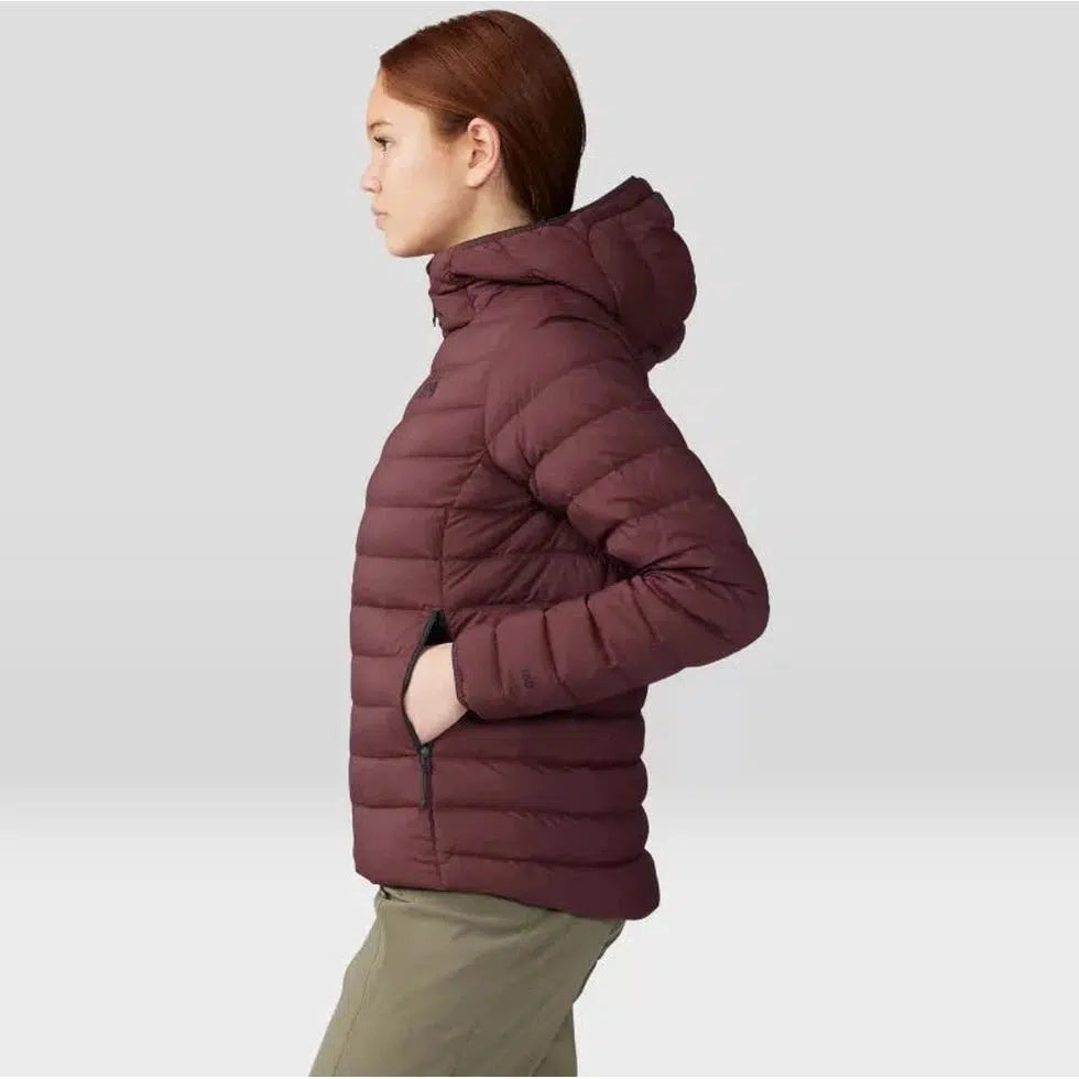 Women's Deloro Down Full Zip Hoody-Men's - Clothing - Jackets & Vests-Mountain Hardwear-Appalachian Outfitters