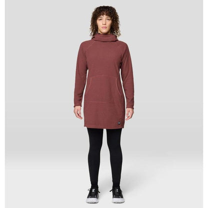 Mountain Hardwear Women's Summit Grid Dress-Women's - Clothing - Dresses-Mountain Hardwear-Bourbon Brown-S-Appalachian Outfitters