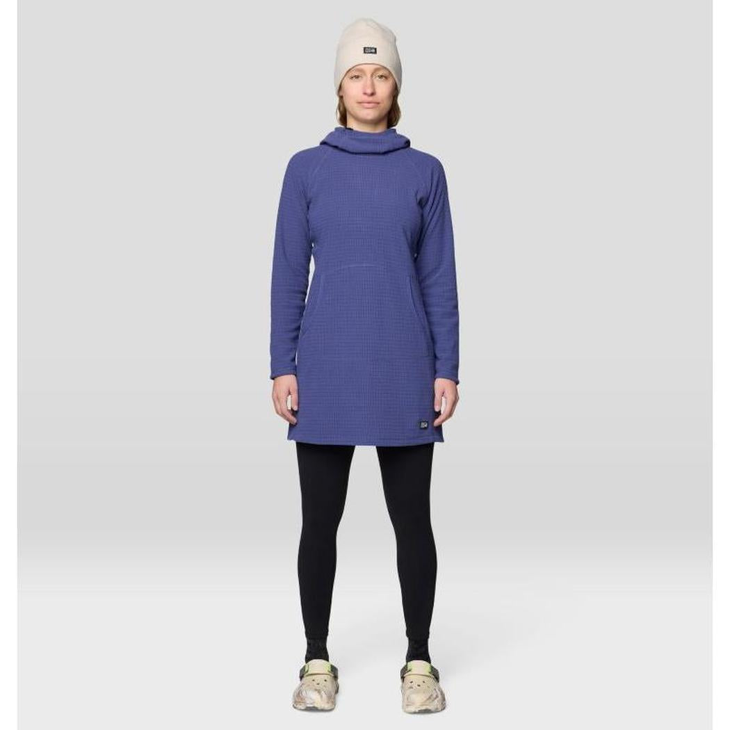 Mountain Hardwear Women's Summit Grid Dress-Women's - Clothing - Dresses-Mountain Hardwear-Lapis Dusk-S-Appalachian Outfitters