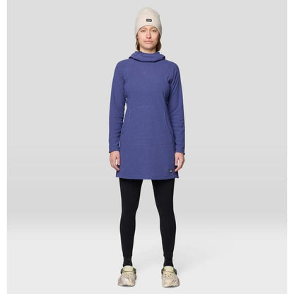 Mountain Hardwear Women's Summit Grid Dress-Women's - Clothing - Dresses-Mountain Hardwear-Lapis Dusk-S-Appalachian Outfitters