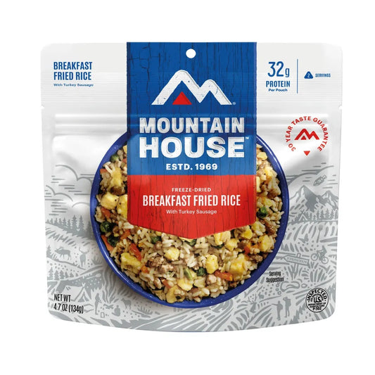 Mountain House Breakfast Fried Rice w/ Turkey Sausage-Food - Backpacking-Mountain House-Appalachian Outfitters