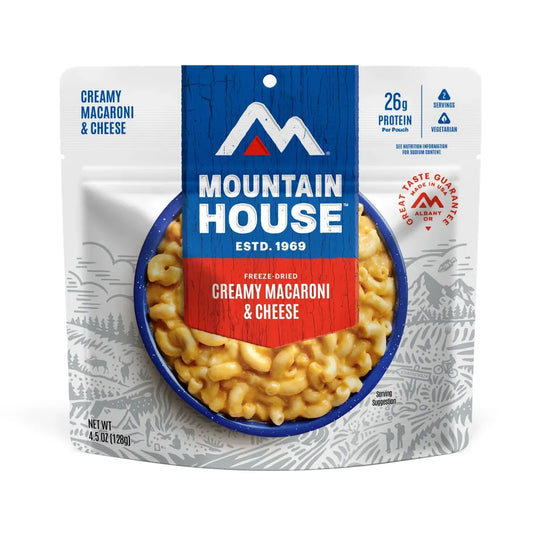 Mountain House Creamy Macaroni and Cheese-Food - Backpacking-Mountain House-Appalachian Outfitters