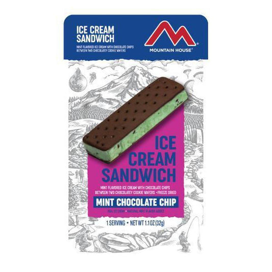 Mountain House-Mint Chocolate Chip Ice Cream Sandwich-Appalachian Outfitters