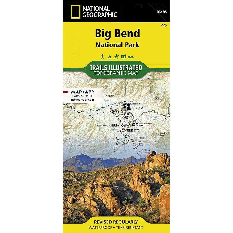 National Geographic-Trails Illustrated Big Bend National Park Map-Appalachian Outfitters