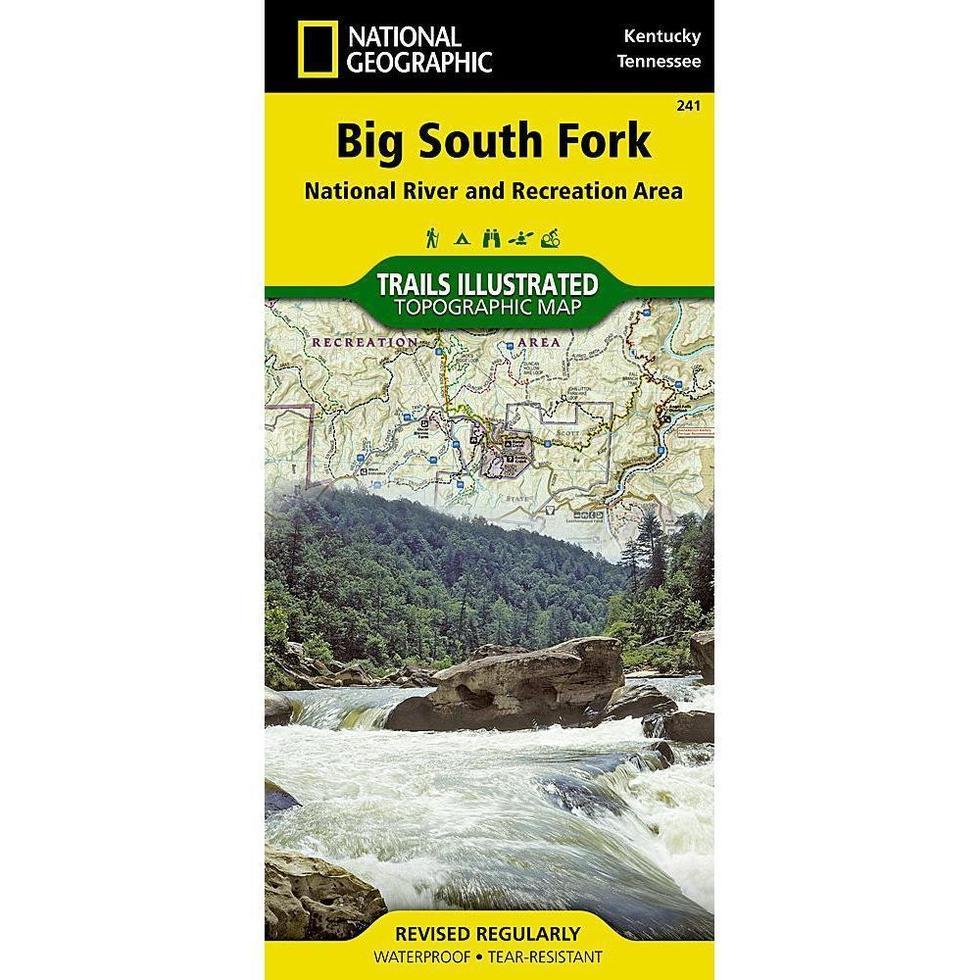 National Geographic-Trails Illustrated Big South Fork National River and Recreation Area Map-Appalachian Outfitters