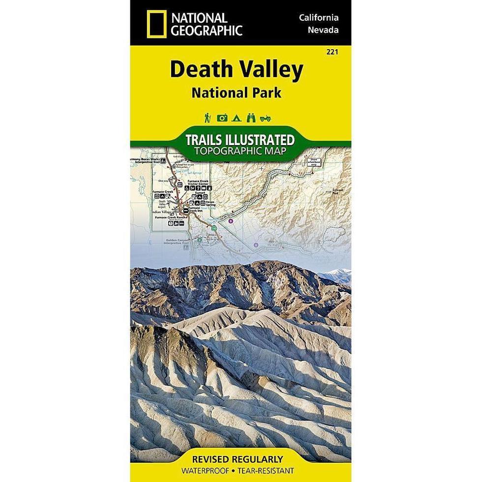 National Geographic-Trails Illustrated Death Valley National Park Map-Appalachian Outfitters