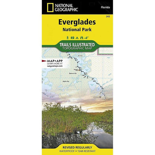 National Geographic-Trails Illustrated Everglades National Park Map-Appalachian Outfitters