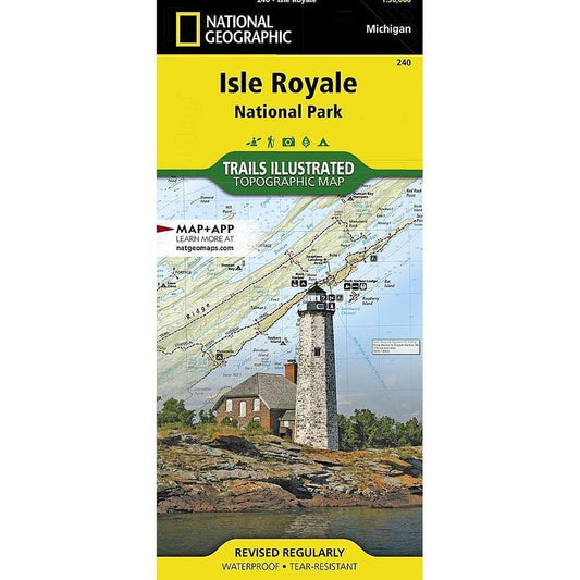 National Geographic-Trails Illustrated Isle Royale National Park Map-Appalachian Outfitters