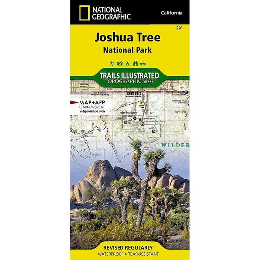 National Geographic-Trails Illustrated Joshua Tree National Park Map-Appalachian Outfitters