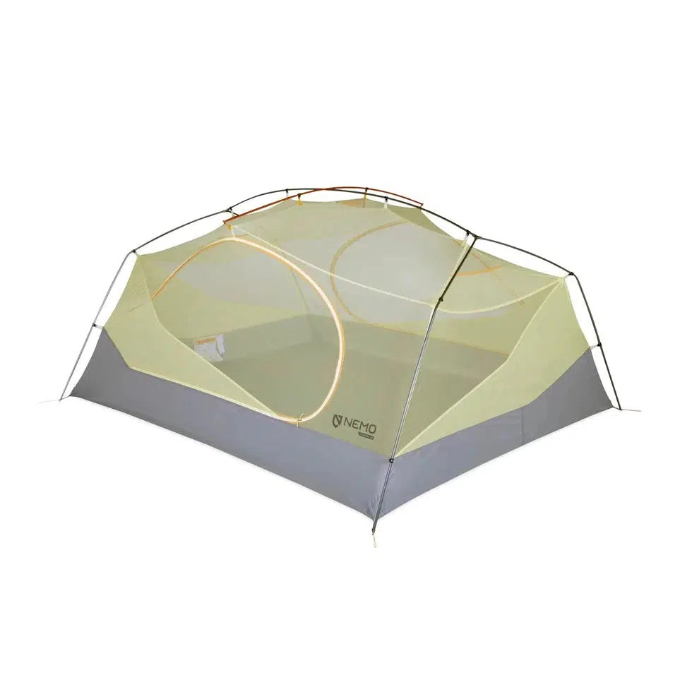 NEMO Aurora 3P & Footprint-Camping - Tents & Shelters - Tents-NEMO-Mango/Fog-Appalachian Outfitters