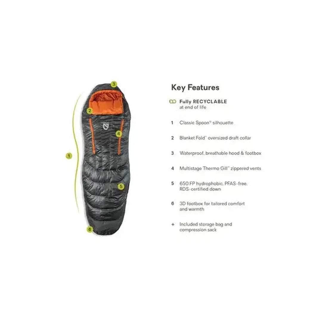 NEMO Disco Men's 30 Endless Promise-Camping - Sleeping Bags - Down-NEMO-Appalachian Outfitters