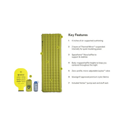 NEMO Eclipse All-Season Lightweight Insulated Sleeping Pad-Camping - Sleeping Pads - Pads-NEMO-Appalachian Outfitters