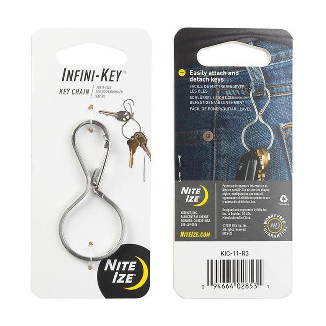 Nite Ize Infini-Key-Camping - Accessories-Stainless-Appalachian Outfitters