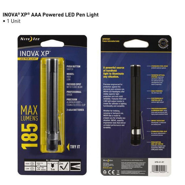INOVA(イノーバ) XP XPA-01-R7 ブラック d2ldlup nite-ize-nite-ize-inova-xp-led