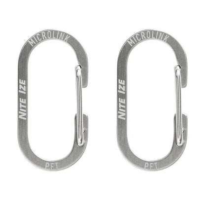 MicroLink Pet Tag Carabiner - 2 Pack-Camping - Accessories-Nite Ize-Appalachian Outfitters