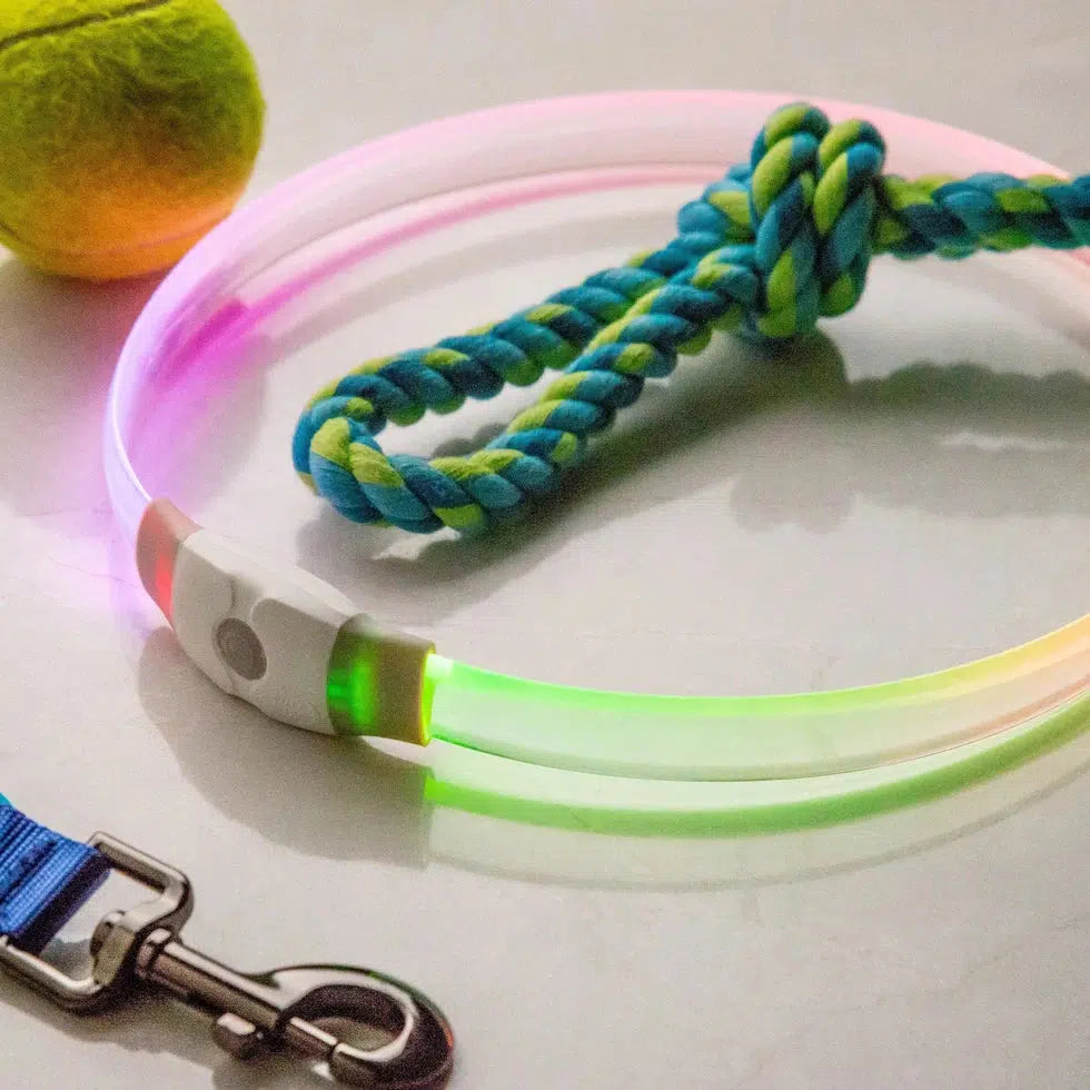 NiteHowl Max Rechargeable LED Safety Necklace - Disc-O Select-Pets - Safety - Lights-Nite Ize-Appalachian Outfitters