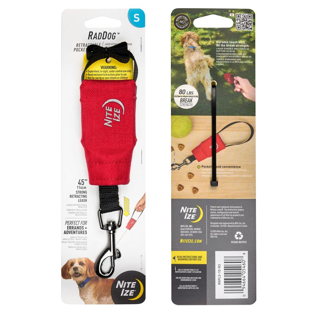 Nite Ize RadDog Retractable Pocket Leash-Pets - Safety - Lights-Nite Ize-Appalachian Outfitters