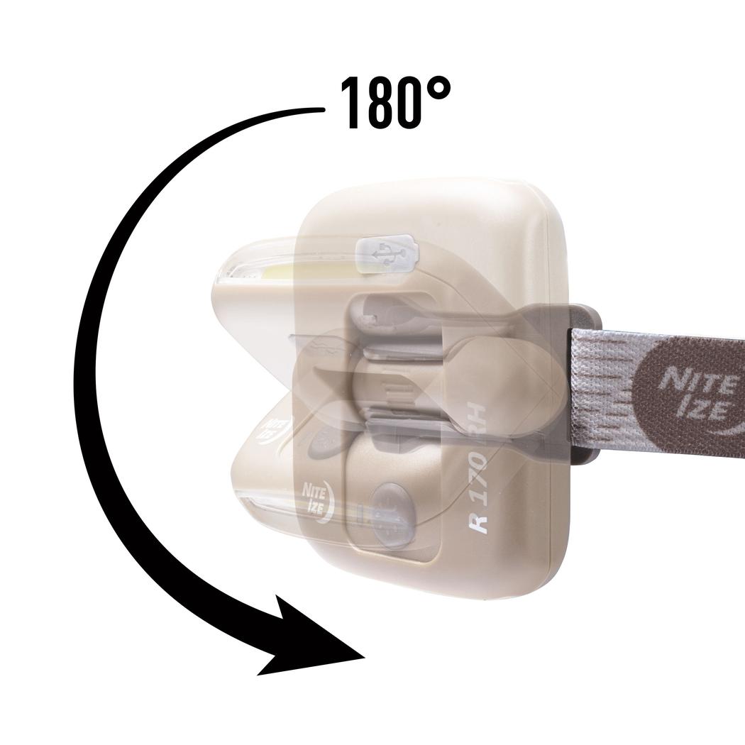 Nite Ize Radiant 170 Rechargeable Headlamp-Camping - Lighting - Headlamps-Nite Ize-Appalachian Outfitters