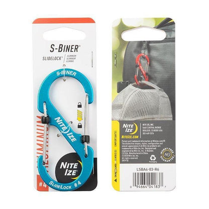 Nite Ize-S-Biner Slidelock Aluminum #4-Appalachian Outfitters