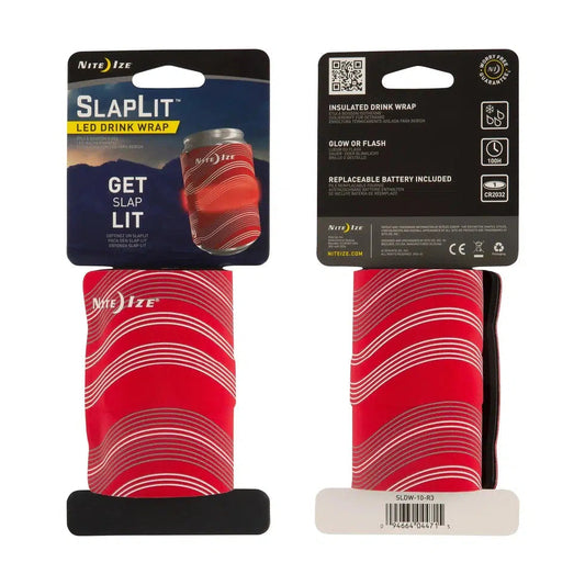 SlapLit LED Drink Wrap-Camping - Accessories-Nite Ize-Red-Appalachian Outfitters