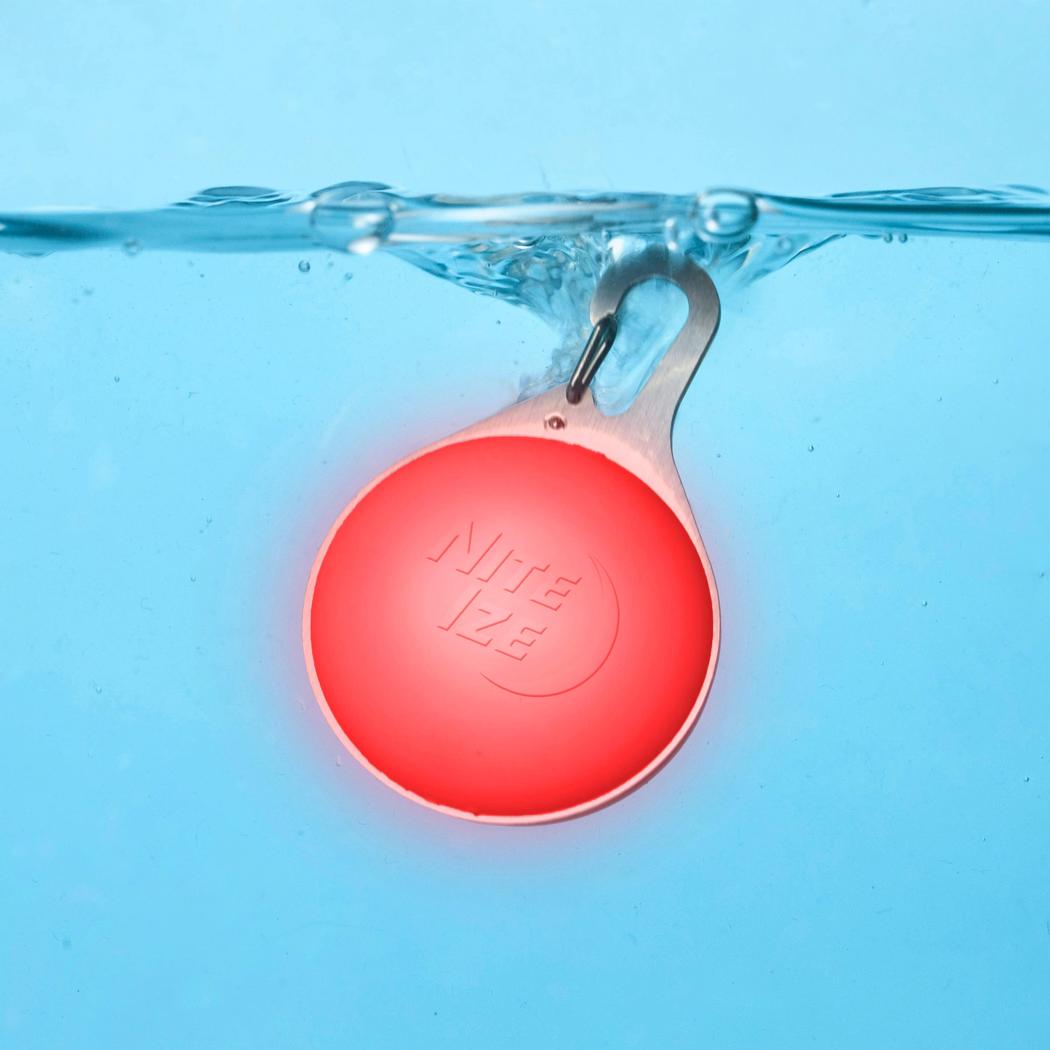 Nite Ize SpotLit Splash Waterproof Rechargeable Collar Light - Disc-O Select-Pets - Safety - Lights-Nite Ize-Appalachian Outfitters