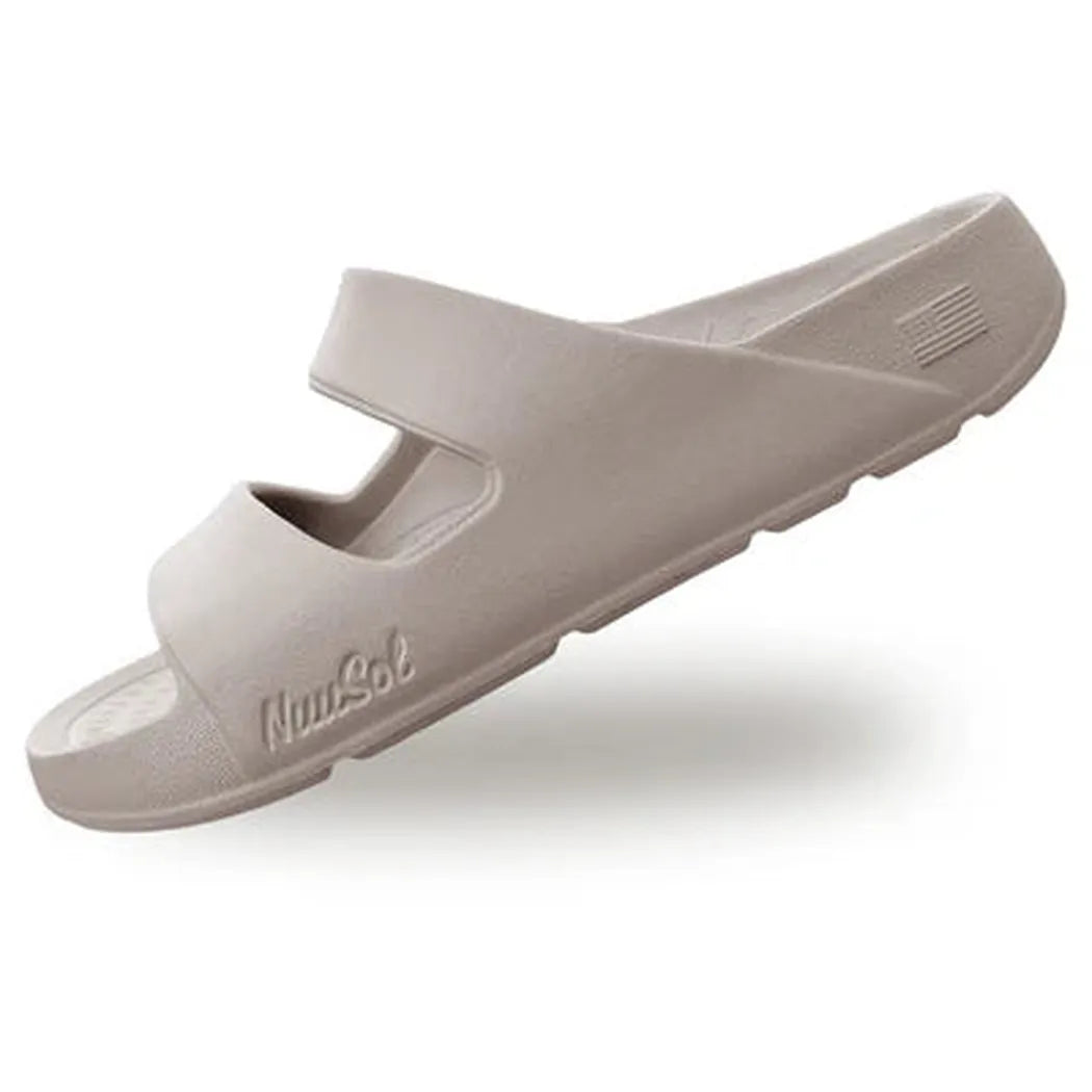 NuuSol Women's Sun Valley Slide-Women's - Footwear - Sandals-NuuSol-Driftwood-7-Appalachian Outfitters