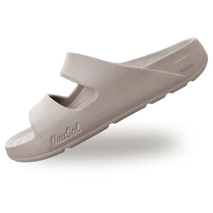NuuSol Women's Sun Valley Slide-Women's - Footwear - Sandals-NuuSol-Driftwood-7-Appalachian Outfitters