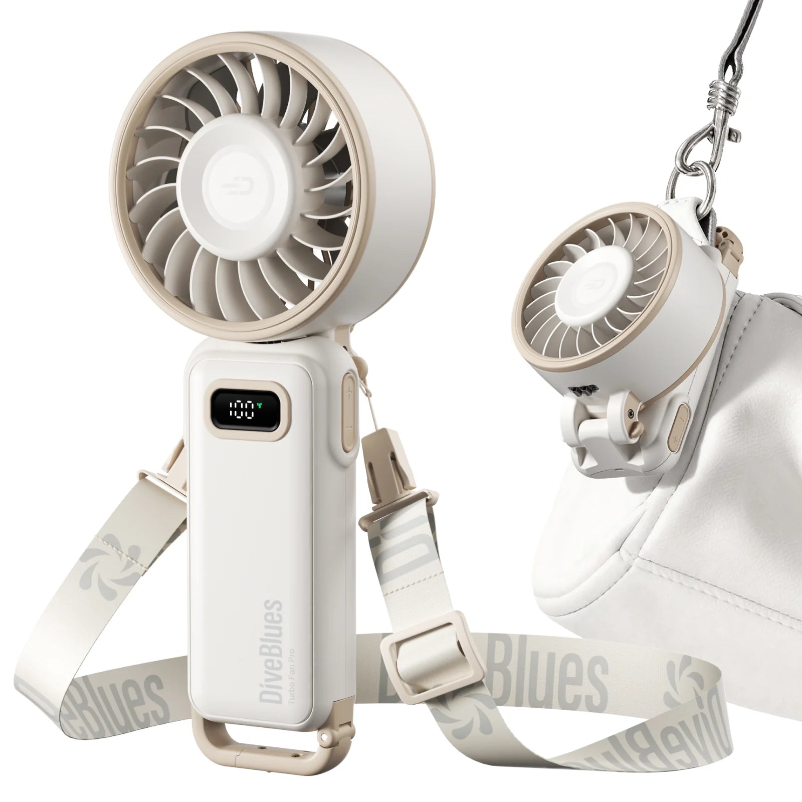 Diveblues Fanzy Handheld Fan-Camping - Accessories-Ocoopa-Appalachian Outfitters