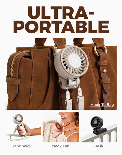 Diveblues Fanzy Handheld Fan-Camping - Accessories-Ocoopa-Appalachian Outfitters