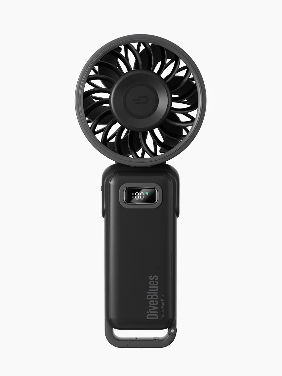 Diveblues Fanzy Handheld Fan-Camping - Accessories-Ocoopa-Black-Appalachian Outfitters
