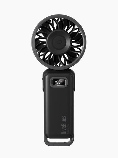Diveblues Fanzy Handheld Fan-Camping - Accessories-Ocoopa-Black-Appalachian Outfitters