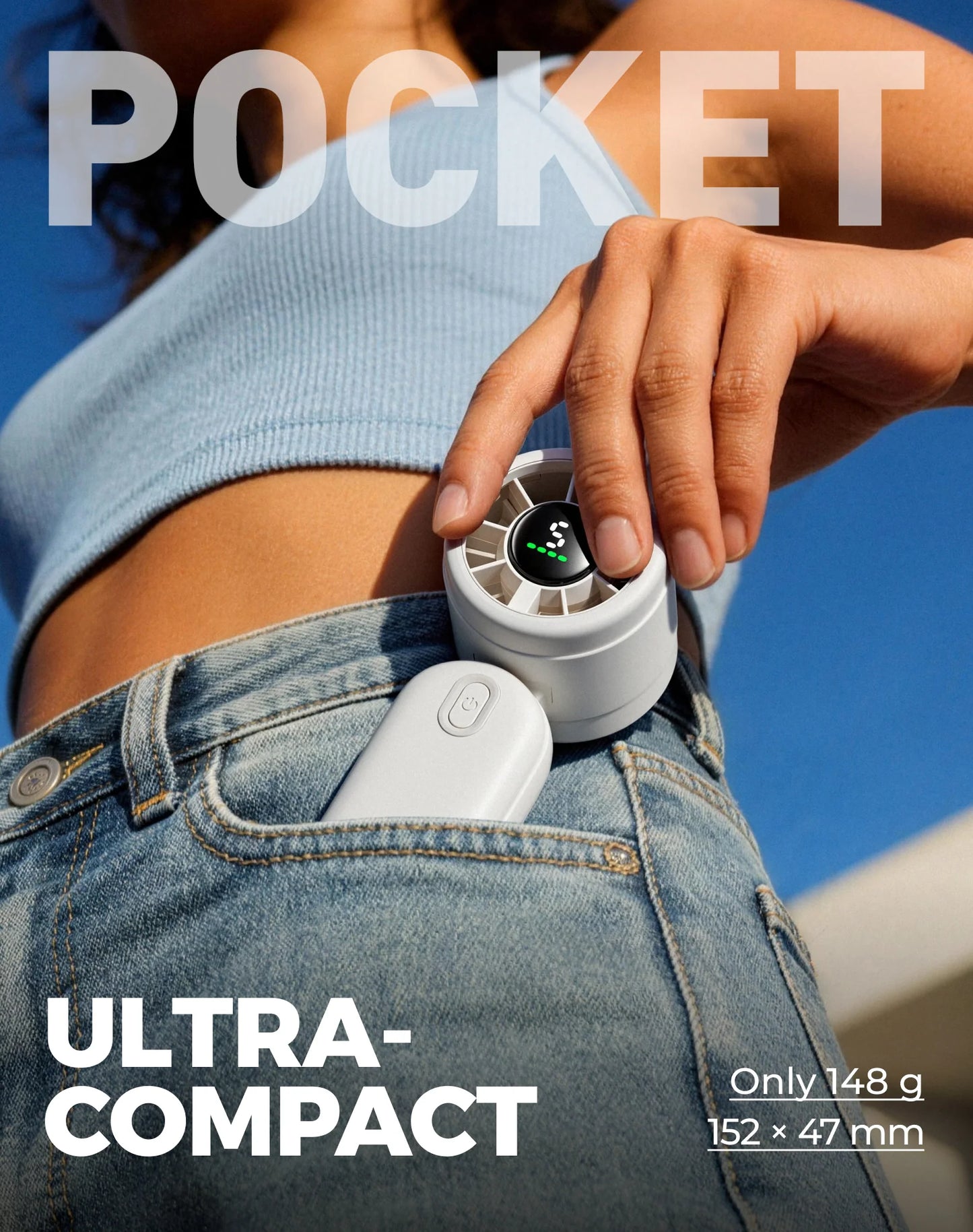 Diveblues iTurbo Handheld Fan-Accessories - Phone & Tech-Ocoopa-Appalachian Outfitters