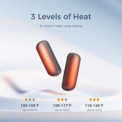 Ocoopa UT2S Mini Hand Warmer Rechargeable-Health and Safety - Misc-Ocoopa-Black-Appalachian Outfitters