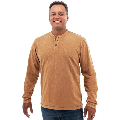 Old Ranch Men's Dominic Henley-Men's - Clothing - Tops-Old Ranch-Appalachian Outfitters