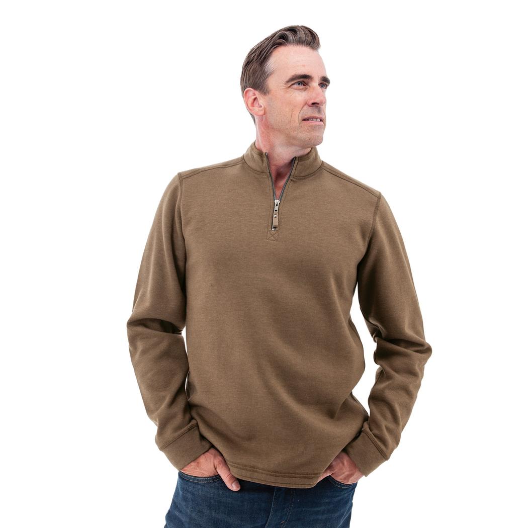 Old Ranch Men's Ozark 1/4 Zip Pullover-Men's - Clothing - Tops-Old Ranch-Appalachian Outfitters